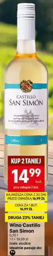 Delikatesy Centrum Wino Castillo San Simon oferta