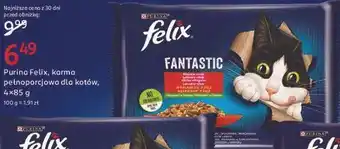 Rossmann Purina Felix, karma pełnoporcjowa dla kotów oferta