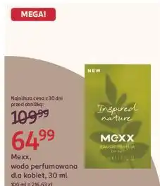Rossmann Mexx, woda perfumowana dla kobiet oferta