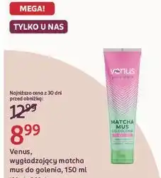 Rossmann Venus, wygładzający matcha mus do golenia oferta