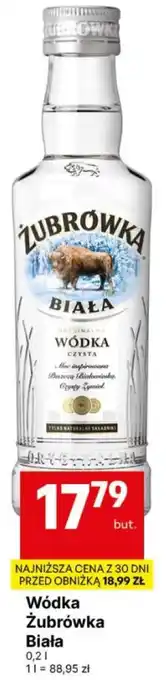Wódka Żubrówka Biała