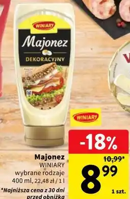 Intermarche Majonez WINIARY oferta