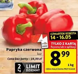 Intermarche Papryka czerwona oferta