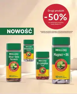 Rossmann Drugi produkt -50% na oznaczone produkty marki Mollers oferta