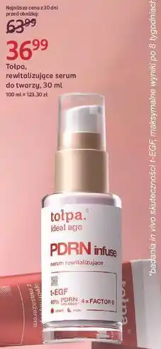 Rossmann Tołpa, rewitalizujące serum do twarzy oferta