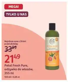 Rossmann Petal Fresh Pure, odżywka do włosów oferta