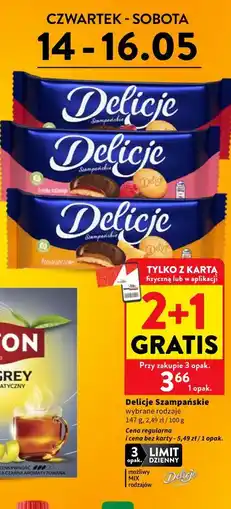 Intermarche Delicje Szampańskie wybrane rodzaje oferta