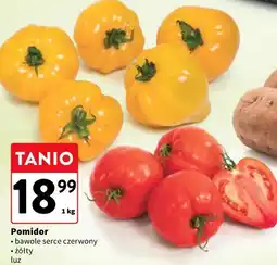 Intermarche Pomidor bawole serce czerwony żółty luz oferta