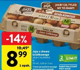 Intermarche Jaja z chowu ściółkowego JAJA Z KURNIKA oferta