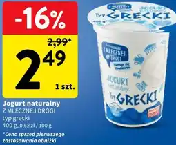 Intermarche Z Mlecznej Drogi Jogurt naturalny typ grecki oferta