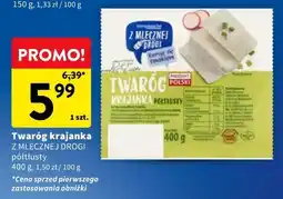 Intermarche Z Mlecznej Drogi Twaróg krajanka półtłusty oferta