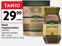 Intermarche Kawa rozpuszczalna JACOBS wybrane rodzaje oferta
