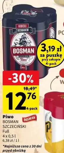 Intermarche Piwo BOSMAN SZCZECIŃSKI Full oferta