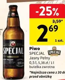 Intermarche Piwo SPECJAL Jasny Pełny oferta
