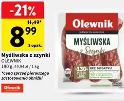 Intermarche Myśliwska z szynki oferta