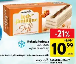 Intermarche Rolada lodowa AUGUSTO wybrane rodzaje oferta