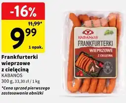 Intermarche Frankfurterki wieprzowe z cielęciną oferta