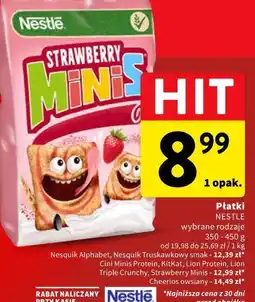 Intermarche Płatki NESTLE wybrane rodzaje oferta