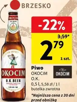 Intermarche Piwo OKOCIM O.K oferta