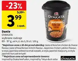Intermarche Danie OYAKATA wybrane rodzaje oferta