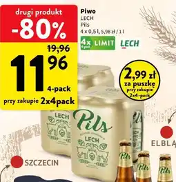 Intermarche Piwo LECH Pils oferta