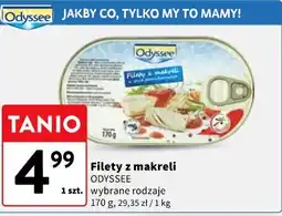 Intermarche Filety z makreli ODYSSEE wybrane rodzaje oferta