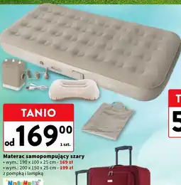 Intermarche Materac samopompujący szary oferta