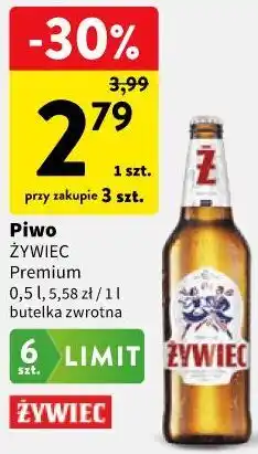 Intermarche Piwo ŻYWIEC Premium oferta