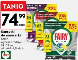 Intermarche Kapsułki do zmywarki FAIRY oferta