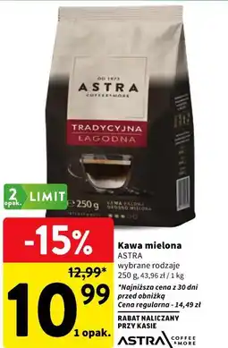 Intermarche Kawa mielona ASTRA oferta