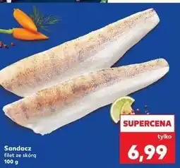 Kaufland Sandacz filet ze skórą oferta