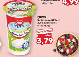 Kaufland PRIMO Śmietanka 30% tł. 200 g opakowanie oferta