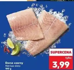 Kaufland Dorsz czarny filet bez skóry oferta