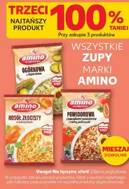 Kaufland Zupy marki AMINO oferta