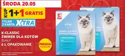 Kaufland K-Classic Żwirek dla kotów biały oferta