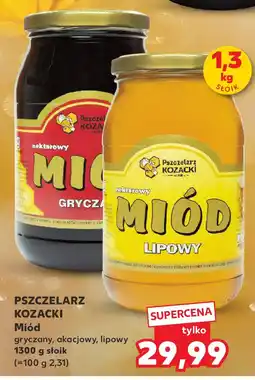 Kaufland Miód gryczany, akacjowy, lipowy 1300 g słoik oferta