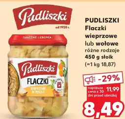 Kaufland Pudliszki Flaczki wieprzowe lub wołowe oferta