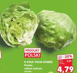 Kaufland Polska sałata lodowa oferta