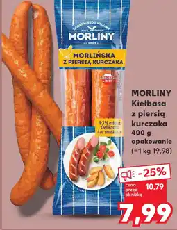 Kaufland Kiełbasa z piersią kurczaka 400 g opakowanie oferta