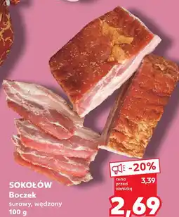 Kaufland SOKOŁÓW Boczek surowy, wędzony oferta