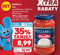 Kaufland Sos pomidorowy z oliwkami, Bolognese, Ricotta, Mozzarella oferta