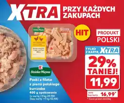 Kaufland Paski z fileta z piersi polskiego kurczaka 400 g opakowanie oferta