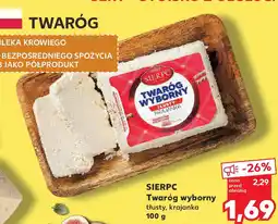 Kaufland Twaróg wyborny tłusty, krajanka oferta