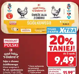 Kaufland Stąd takie Dobre! Jaja z chowu ściółkowego klasa wagowa L 10 szt oferta