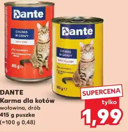 Kaufland Karma dla kotów wołowina, drób 415 g puszka oferta