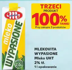 Kaufland MLEKOVITA WYPASIONE Mleko UHT 2% tł. 1 l opakowanie oferta