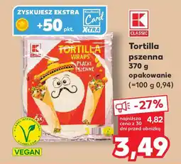 Kaufland Tortilla pszenna 370 g opakowanie oferta
