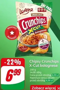 Dino Chipsy Crunchips X-Cut bolognese oferta