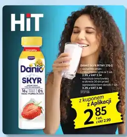 Selgros Jogurt pitny Danio Skyr truskawka oferta