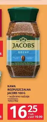 Selgros Jacobs Kawa rozpuszczalna oferta
